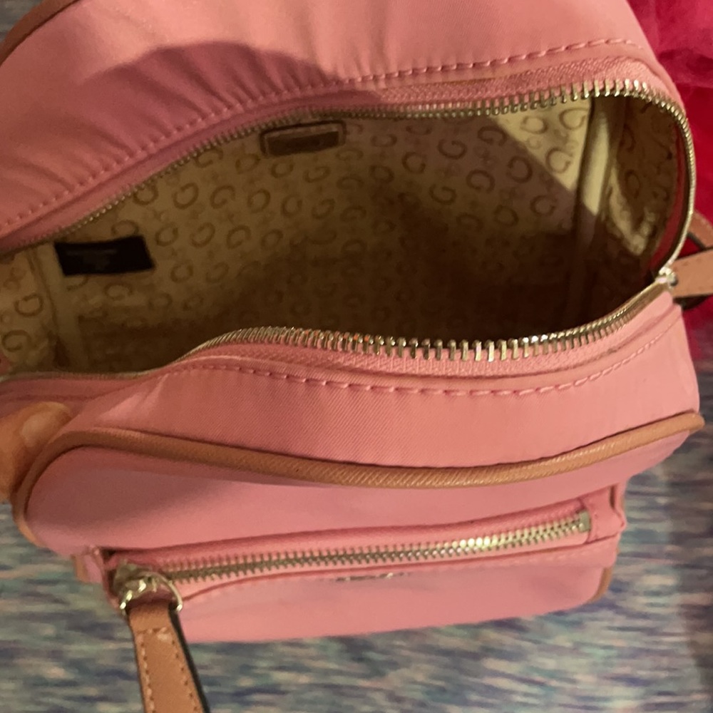 Pink Guess Mini Backpack - Picture 3 of 4